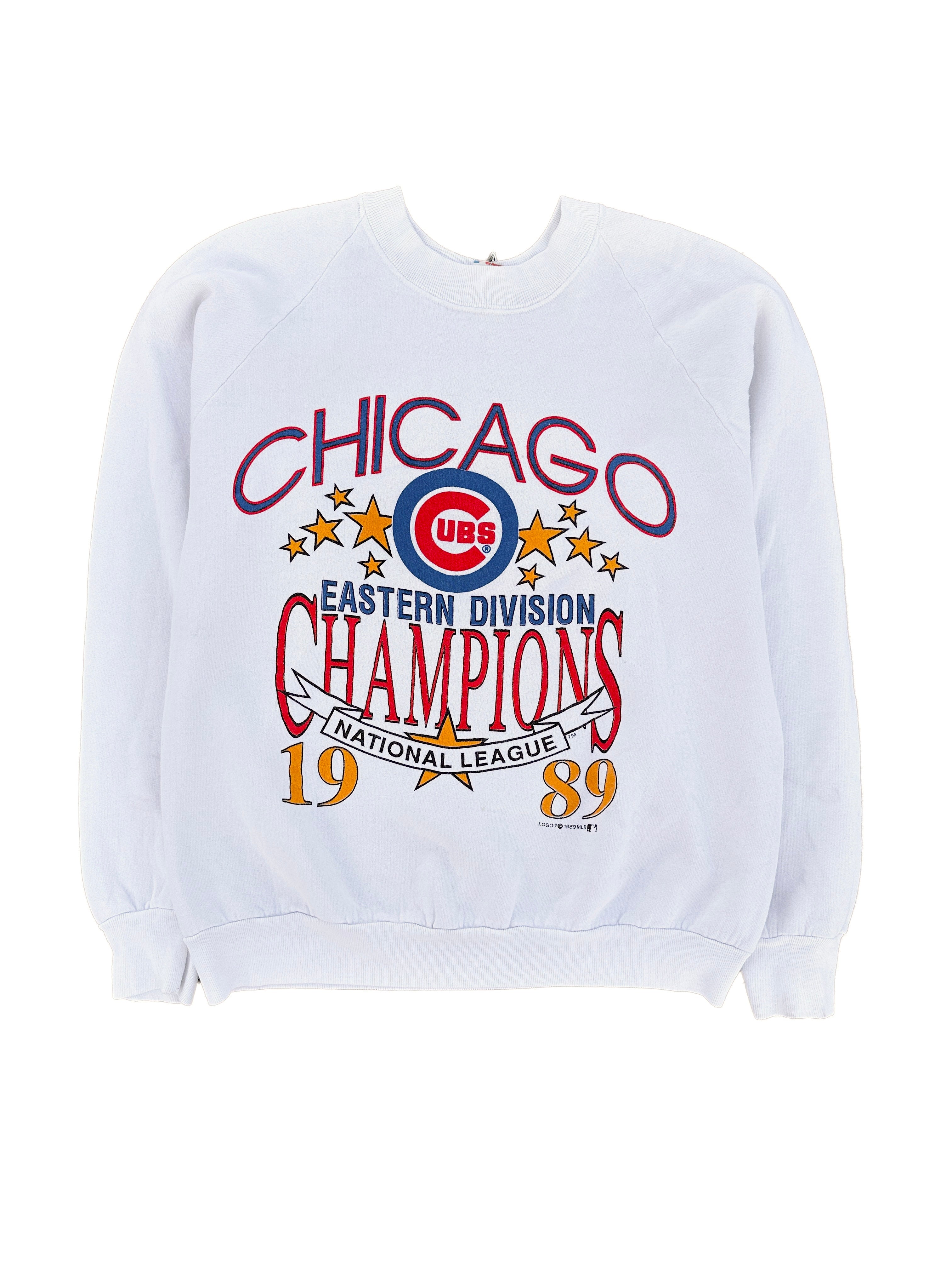 Vintage MLB 1989 Chicago Cubs Crewneck Sweatshirt Gift Unisex Men