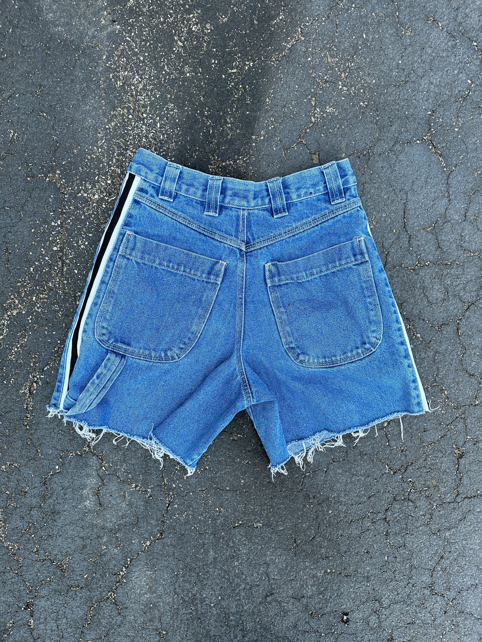 24" jean shorts