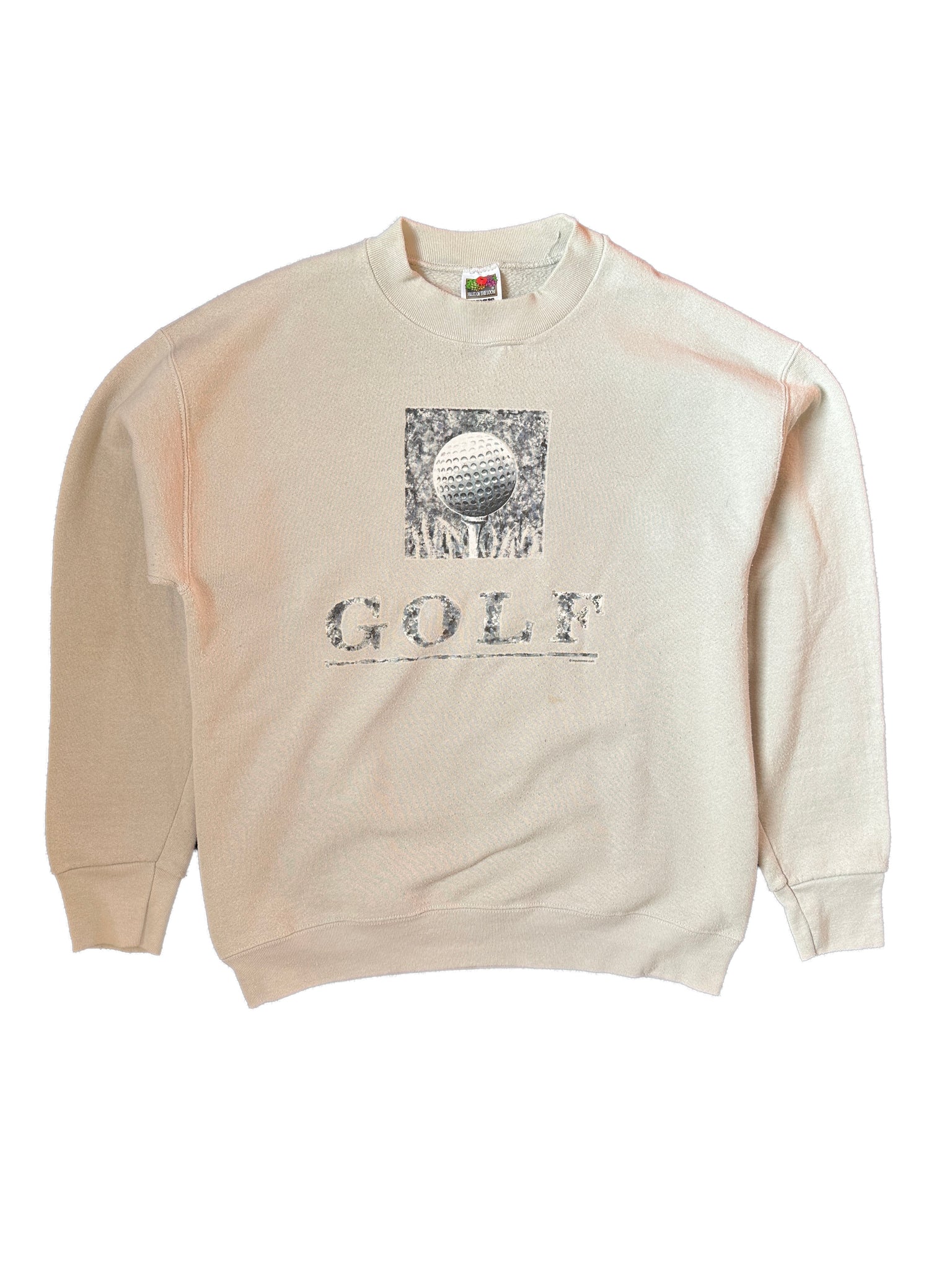 (M) vintage golf crewneck