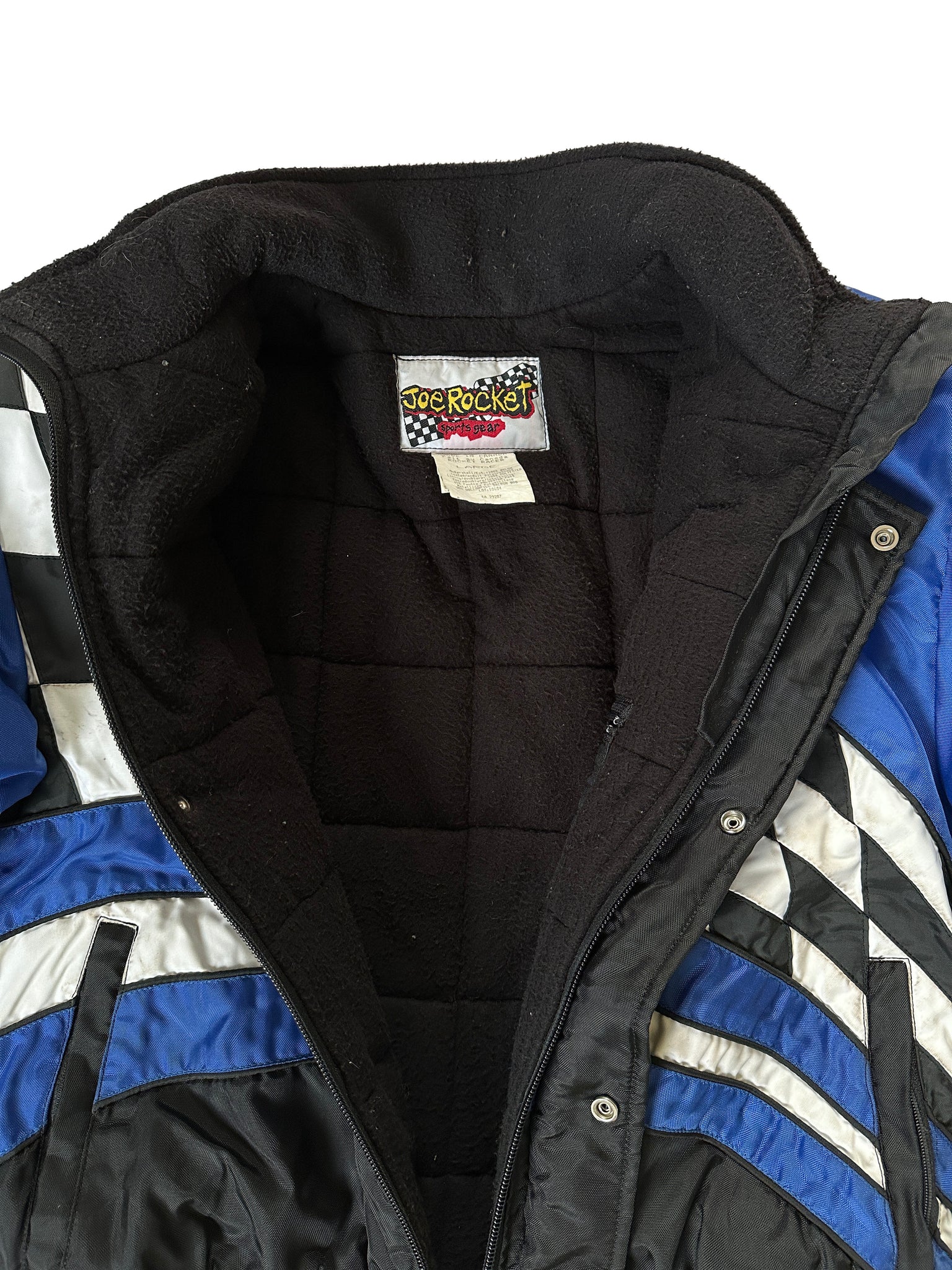 racing puffer jacket