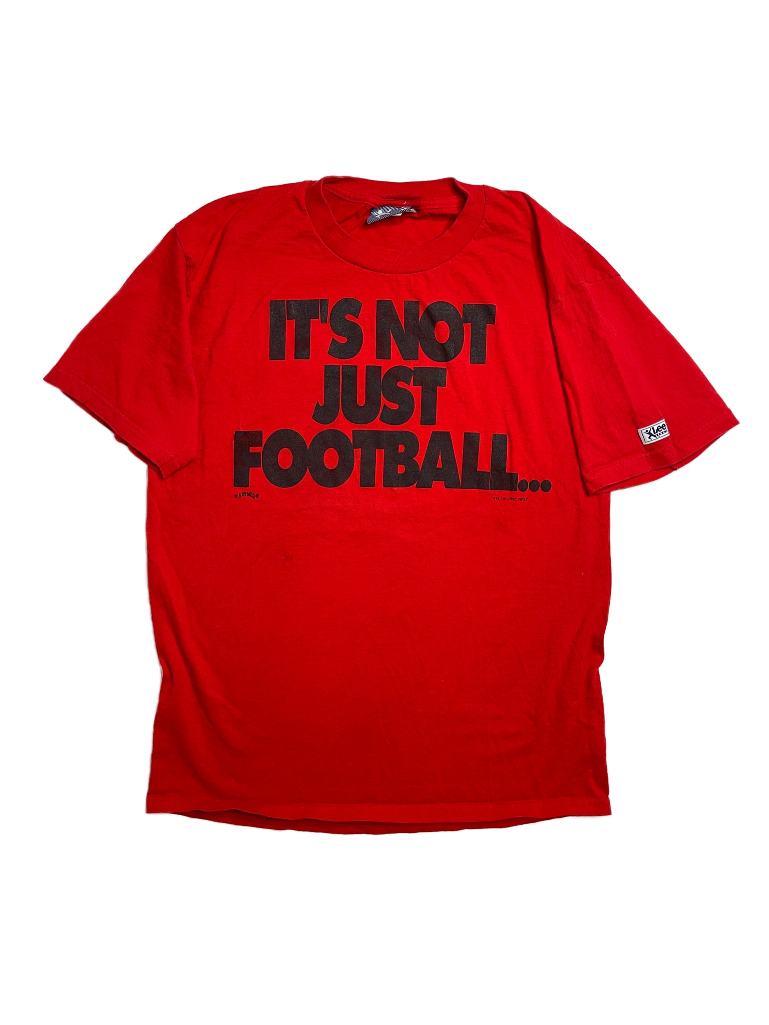 vintage "it's not just football" 49ers tee